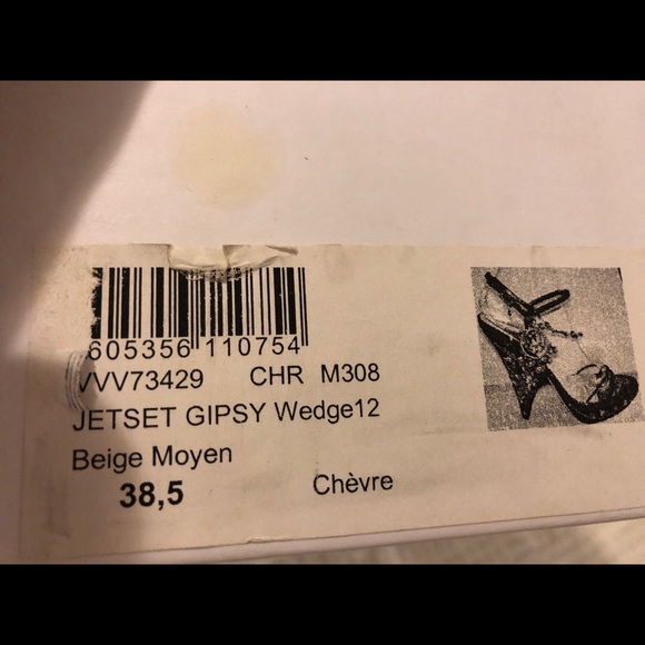 Christian Dior Jetset Gipsy wedge - Picture 6 of 10